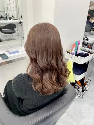 カラー 透明感韓国ヘア💍 横浜UNITED♡のヘアスタイル