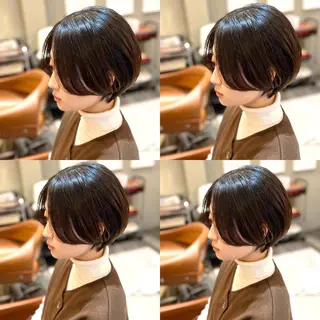 ショート カラー Realme  京都四条烏丸ドゥエby  yk所属・小塚 耀介✂︎ ショートボブ特化のヘアスタイル