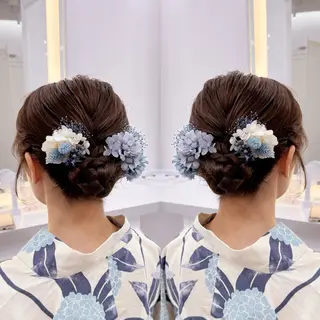 ヘアアレンジ 秋葉原コットン所属・ヘアセット 🤍AIRA🤍のヘアスタイル