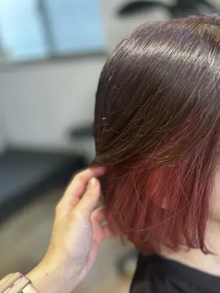 ショート 🍒ケアカラー🍒 AKAね🤍のヘアスタイル