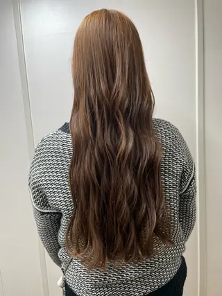 ロング カラー 松田 憲人のヘアスタイル