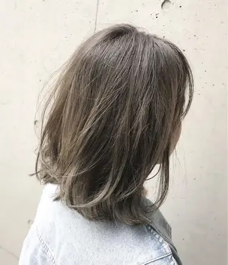 ミディアム 常山 篤志のヘアスタイル