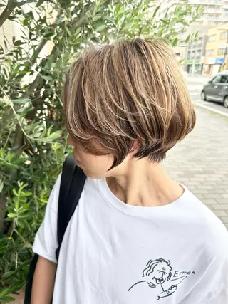 ショート FELIZA所属・似合わせの達人🔥 石川就平のヘアスタイル