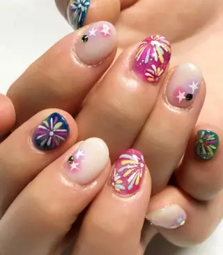 ネイル Nail salon Ramo所属・松田 祥子のネイルデザイン