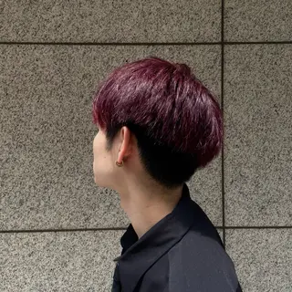 ショート カラー メンズ ﾃﾞｻﾞｲﾝｶﾗｰ 💫suzuno🪐のヘアスタイル