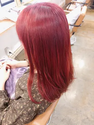 セミロング カラー 🌸髪質改善特化🌸 店長　ゆうやのヘアスタイル