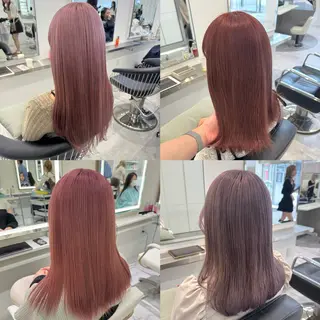 ロング カラー ParveMix🍀 藤原愛未のヘアスタイル