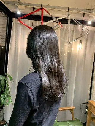 ロング 水原波津輝/ボブ /ニュアンスパーマのヘアスタイル