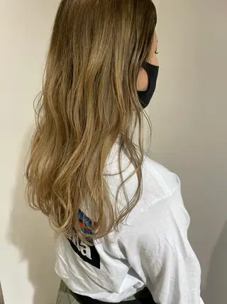 ロング ブリーチ/レイヤー 🌻Mutsumiのヘアスタイル