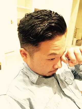 ショート メンズ メンズ指名多数!! SiLO 田島のヘアスタイル