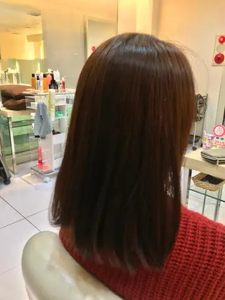 ミディアム カラー 後藤 瑞季のヘアスタイル