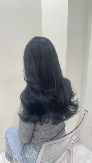 ロング 大人っぽ中韓レディ ヘア🤍MAOのヘアスタイル