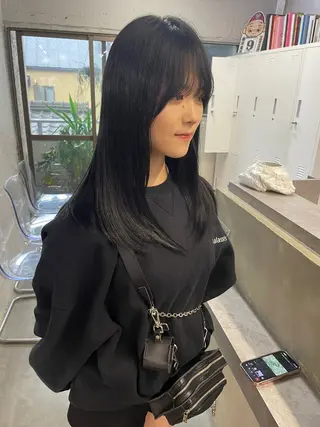 ロング カラー メンズカットモデル 募集/かいふうのヘアスタイル