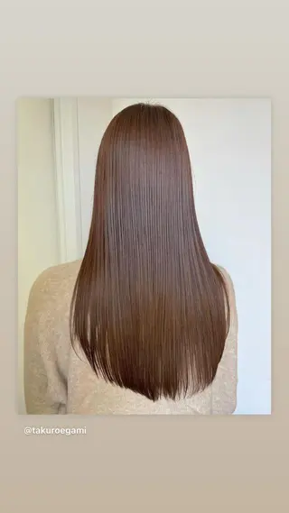 ロング カラー 江上拓郎/ショート /酸性ストレートのヘアスタイル