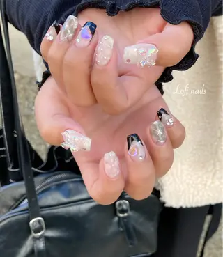 セミロング ネイル Lofi nails ゆきこのネイルデザイン