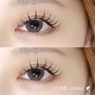 マツエク・マツパ meMe anela AKARIのマツエク・マツパデザイン