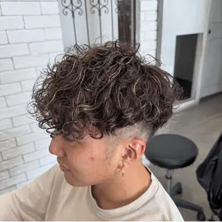 カラー パーマ メンズ 村山 健太のヘアスタイル