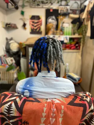 ショート ヘアアレンジ メンズ scamp所属・scamp⭐️ さくらのヘアスタイル