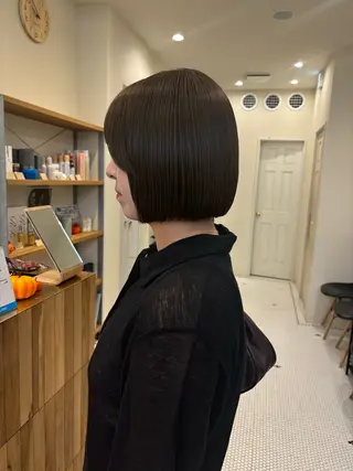 ミディアム カラー Belle 新宿店所属・🐰パーマモデル 募集中/ゆな🐰のヘアスタイル