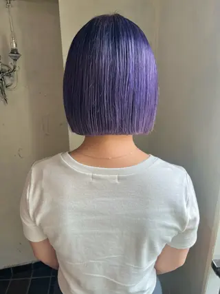 ミディアム カラー 暖色カラー/ブリーチ /かしむらゆうかのヘアスタイル