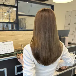 ロング カラー スナコザワ レナのヘアスタイル