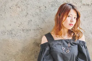 ミディアム 池田識之 髪質改善のヘアスタイル