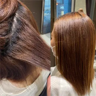 セミロング AVANCE emiのヘアスタイル