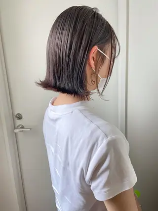 ショート カラー 江上拓郎/ショート /酸性ストレートのヘアスタイル