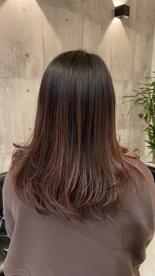 セミロング musu hair所属・田澤未紗 /竹尾インター2分のヘアスタイル