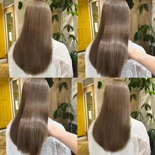 ロング 艶カラー/韓国顔周り 🎀mamiのヘアスタイル