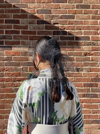 ロング 六本松航空所属・成瀬 紀慧のヘアスタイル