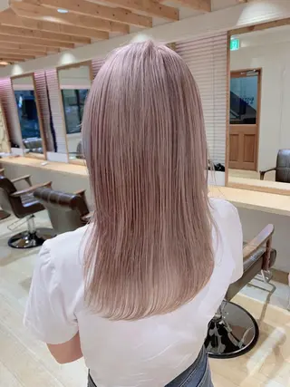 セミロング 新宿 木下拓哉のヘアスタイル