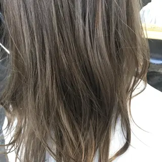 セミロング カラー Mogami Kengoのヘアスタイル