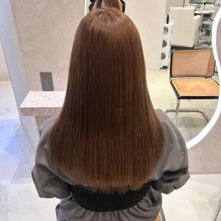 カラー 馬場 美咲のヘアスタイル