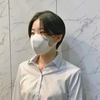 ショート aoi /パーマ /まるみショートのヘアスタイル