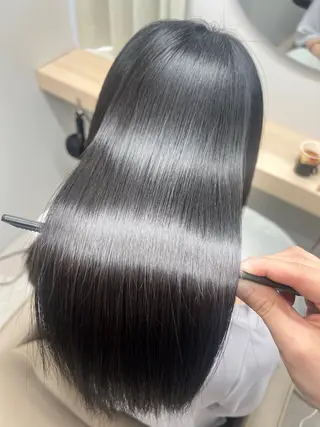 ロング 個室　髪質改善サロン　HANARE by youres hair 神楽坂 【はなれ】所属・🌈髪質改善 縮毛矯正特化🌈松田のヘアスタイル
