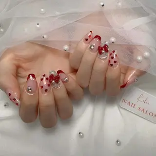 ネイル 💕鈴木ユリ パラジェル/オフ無料のネイルデザイン