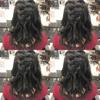 セミロング ヘアアレンジ 🌷MAYU 🌷のヘアスタイル