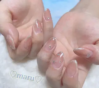 ネイル まるみ ♡のネイルデザイン