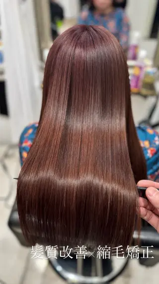 ロング Dbest hair lounge所属・KEN/関内/似合せ 美髪矯正/髪質改善のヘアスタイル