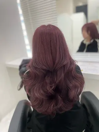 ロング カラー 💗ブリーチなし暖色 kotono💗のヘアスタイル