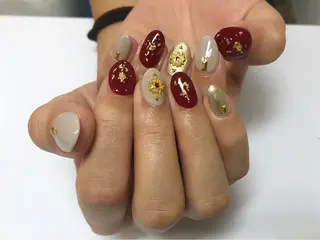 ショート カラー ネイル chéri sinagawaのネイルデザイン