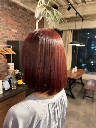 ミディアム カラー Rino kanayama所属・Rino 金山 / 宮澤 萌のヘアスタイル