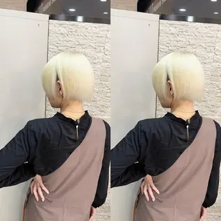 ショート Y Uのヘアスタイル