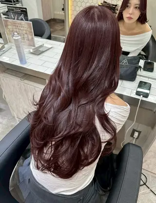 ロング カラー 塚田 直太郎のヘアスタイル