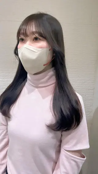 ロング 韓国ヘア/耳ツボジュ エリー♡ayumuのヘアスタイル