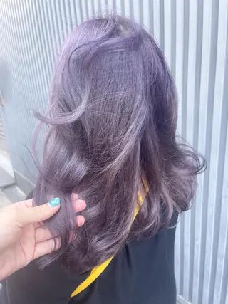 ロング BOX mico.のヘアスタイル