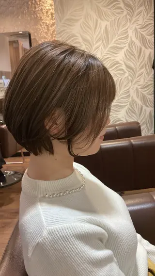 ショート TWINCOME index所属・溝部 直己のヘアスタイル