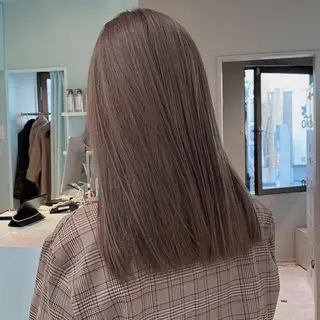 ロング ️🫧 AINE 🫧ハイトーンカラーのヘアスタイル
