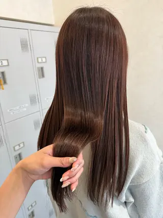 ロング カラー Misaki/坂戸/ 艶カラーのヘアスタイル